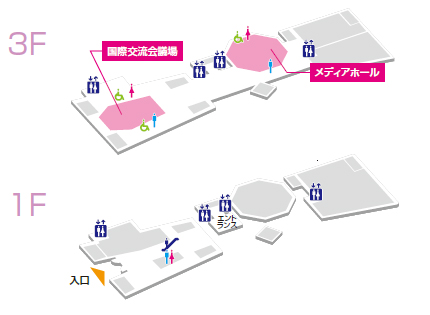 東京国際交流館フロアマップ