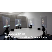 MM-Space: 次世代ビデオ会議のための会話場再構成システム